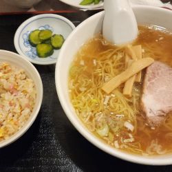 半炒飯ラーメンセット