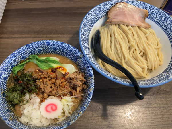 「限定　担々つけ麺中　1250円」@狼煙 〜NOROSHI〜の写真