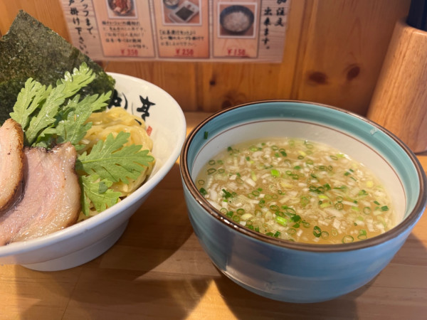 「本丸塩つけ麺」@横濱 本丸亭 新橋店の写真