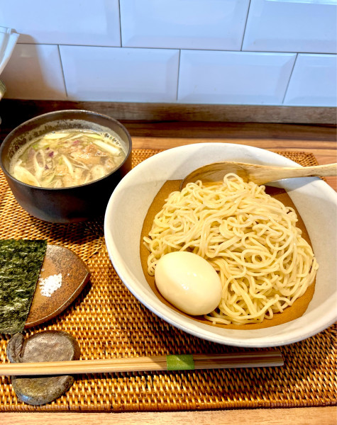 「つけ【だしにぼ】塩味玉」@Dad's Ramen 夢にでてきた中華そばの写真