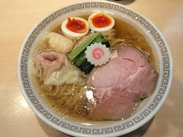 「ちょっとずつ白だしラーメン大盛り」@キング製麺の写真