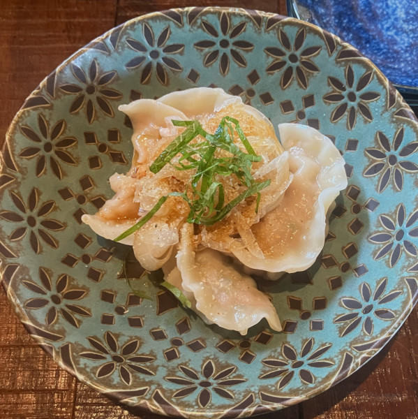 「水餃子600円」@古民家ヌードゥル黒揚羽森住の写真