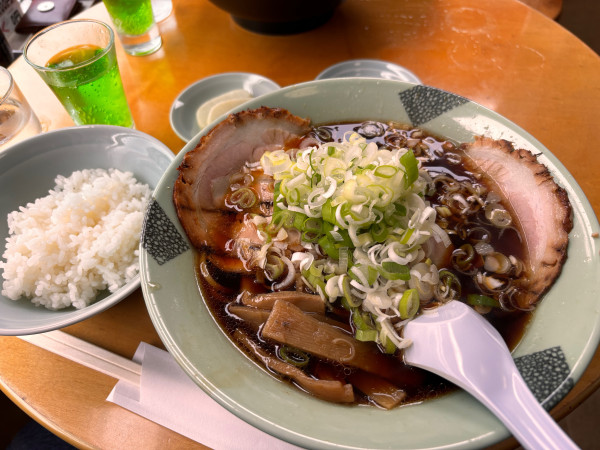「2枚チャーシュー＋ねぎ」@大長の写真