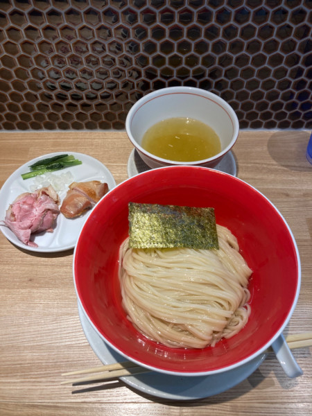 「塩つけ麺プレミアム 1300円」@麺屋BISQの写真