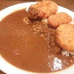 ランチ 3種類のコロッケカレー 760円