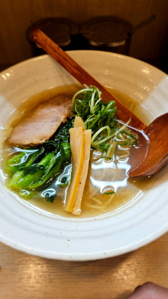 「塩そば　850円」@塩そば 一榮の写真