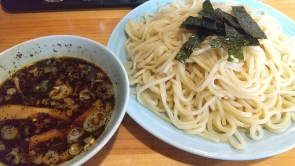 「つけそば　辛口　中盛350ｇ」@魂の中華そばの写真