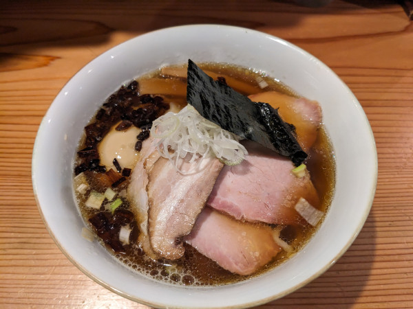 「特製醤油（手もみ麺）」@らぁめん鴇の写真