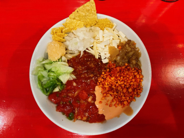 「【限定】冷やしメキシカン:1,300円」@鷹の目 獨協大学前本店の写真