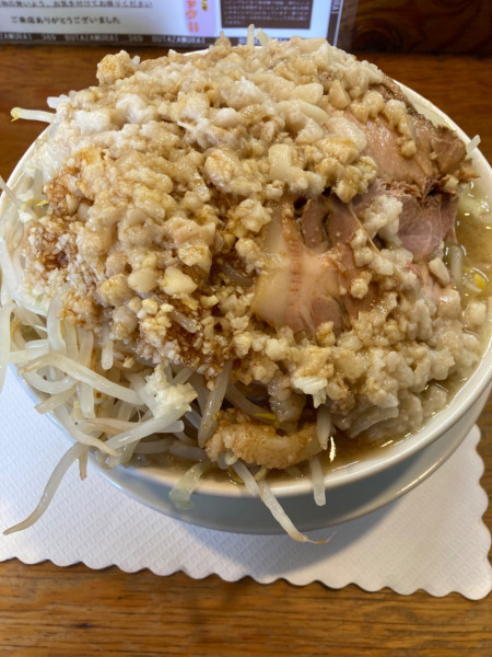 「豚ざむらい太麺300g」@替玉無双 豚ざむらいの写真