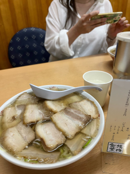 「肉そば」@坂内食堂 喜多方本店の写真