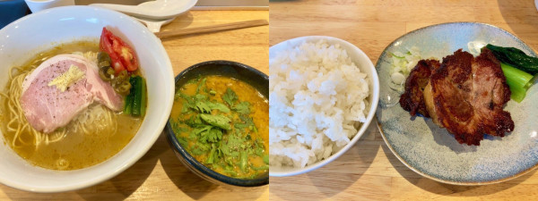 「ケララカレーつけそば 1300円」@中華そば ひしおの写真