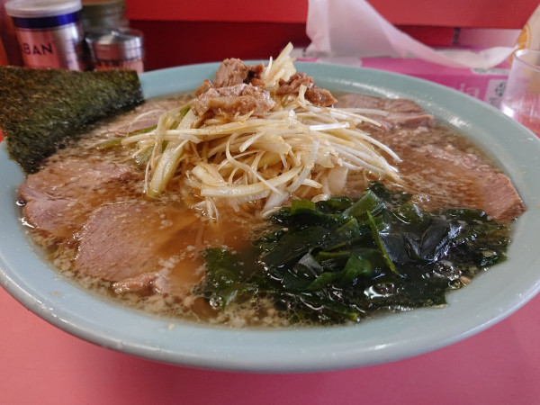 「ネギチャーシューメン(中)」@ラーメンショップ 愛川店の写真