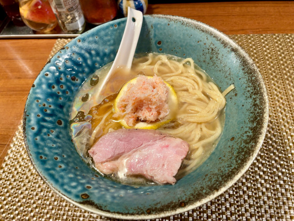 「【限定】ズワイ蟹の冷らぁ麺」@麺処 はら田の写真