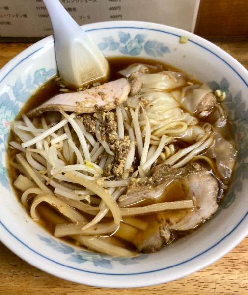 「ワンタン麺　870円」@丸福 西荻店の写真