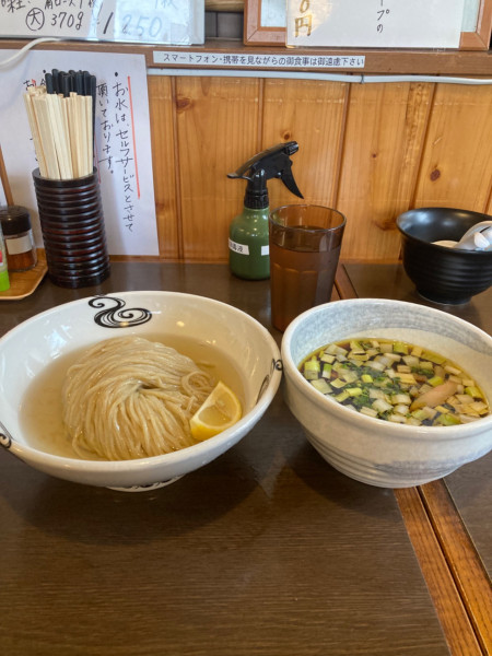 「つけ麺 醤油 1100円」@つけ麺 弥七の写真