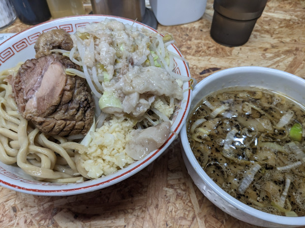 「つけめん（麺少なめ）」@自家製麺 まさき（非乳化） 2号店の写真