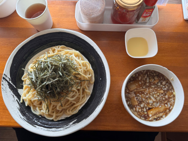 「坂戸つけめん➕ゆず」@坂戸つけめん 国武屋 毛呂山店の写真