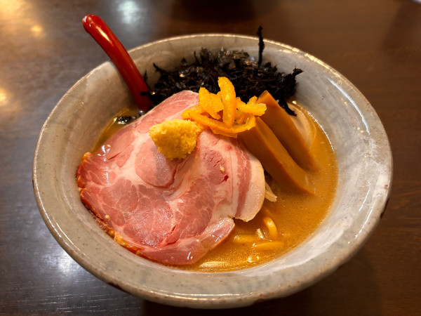 「味噌らーめん＋岩海苔」@麺屋 大河 高柳店の写真