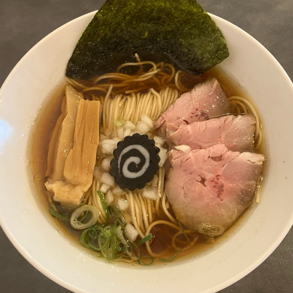 「鯵煮干しそば850円」@麺屋 星花灯の写真