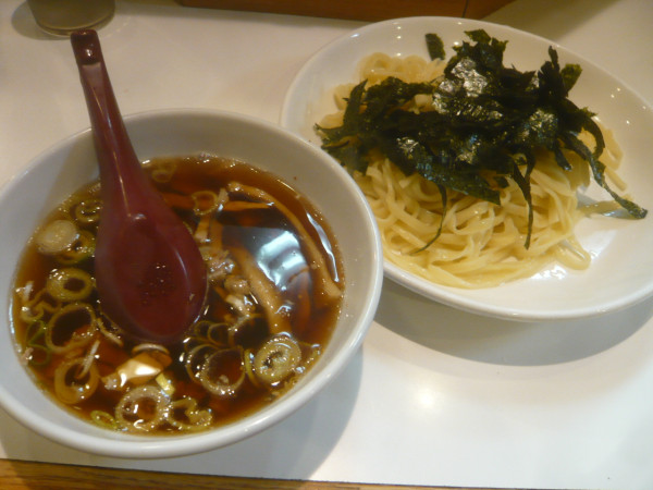 「ざるらぁめん（並盛、麺少なめ）」@らぁめん ほりうち 新橋店の写真