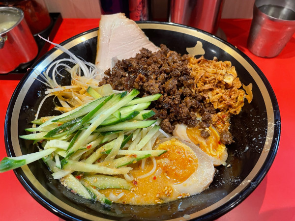「【限定】冷やし担々麺¥1,200」@横浜家系ラーメン 大﨑家の写真
