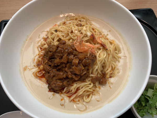 「冷やし豆乳担々麵」@デニーズ 錦糸町駅前店の写真