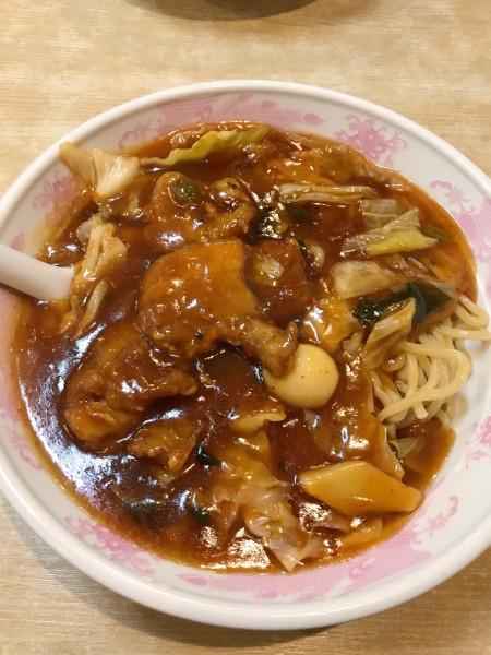 「肉スタミナ冷しメン」@ラーメン 現代の写真