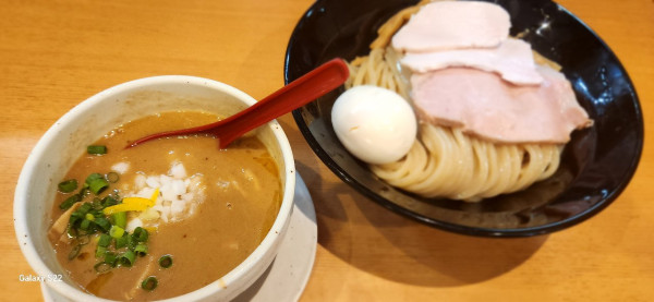 「鶏白湯つけめん」@麺堂 稲葉の写真