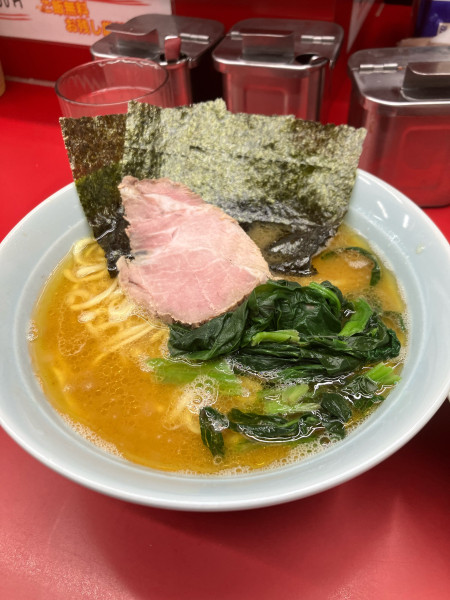 「ラーメン850円」@家系らーめん 武将家の写真