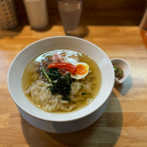 「特製極太手揉拉麺」@麦の寅 GACHISOBADOJOの写真