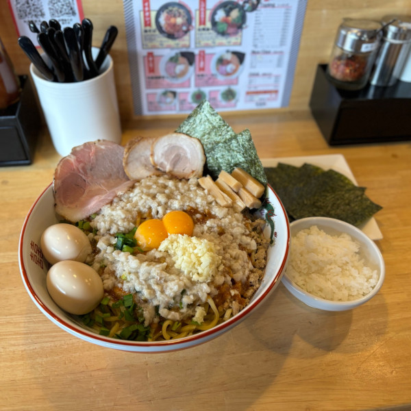 「特製油そば【特盛】」@葵春堂の写真