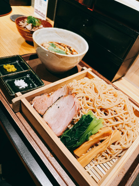 「鴨だしつけめん」@鴨中華そば 楓の写真