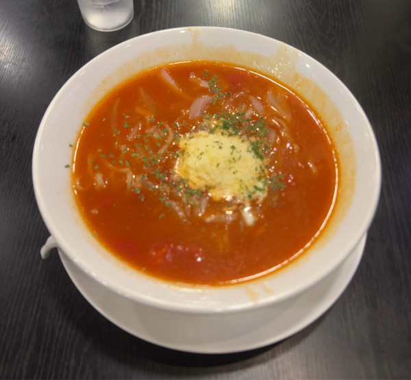 「トマト＆カレーらーめん」@幸楽苑 佐倉鏑木町店の写真