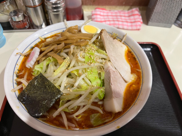 「中華そば（並）担々野菜」@所沢大勝軒の写真