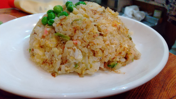 「#チャーハン #半ラーメン #920円」@宝来軒の写真