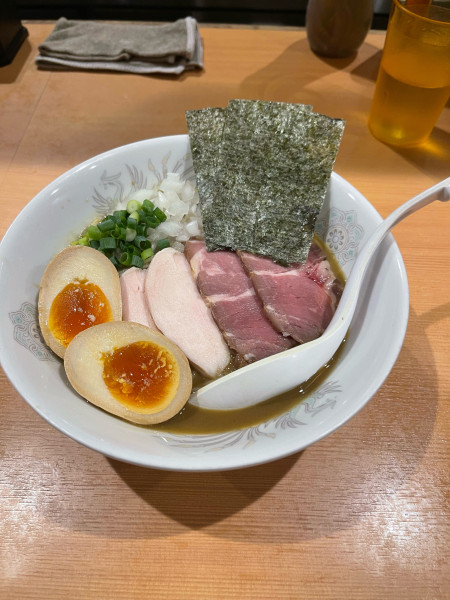 「濃厚煮干そば」@北千住煮干中華蕎麦 かれんの写真