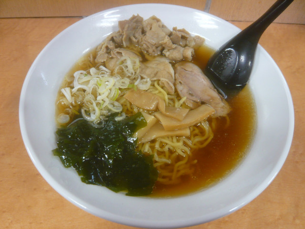 「中華そば（+豚肉）」@奥多摩そば 青梅ホーム店の写真