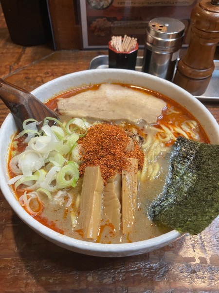 「辛辛魚ラーメン」@麺処 井の庄 立川店の写真