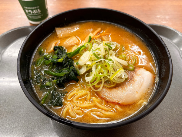 「信州味噌のラーメン」@東部湯の丸サービスエリア(上)の写真