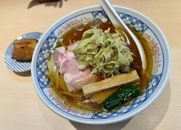 「【限定】伊吹いりこの冷やしそば＋角煮」@中華そば 須紗の写真