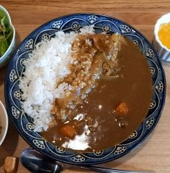 「季節のカレー」@笑がお食堂 にこにの写真