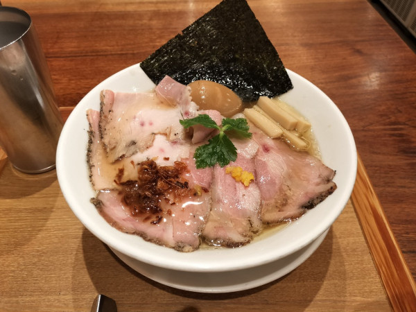 「特性黄金貝ラーメン」@なにわ麺次郎 然の写真