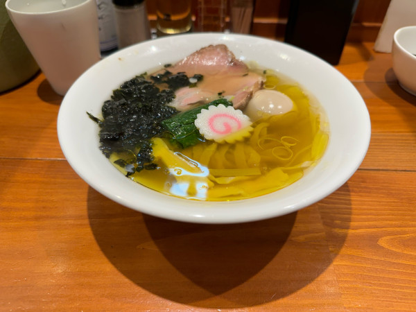 「塩そば（ピロ麺&濃いめ）」@麺屋 真心の写真