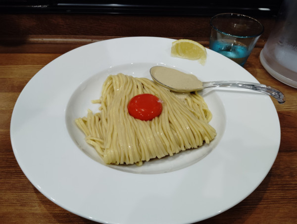 「牡蠣バターたまご麺　　　800円」@無冠 阿佐ヶ谷の写真