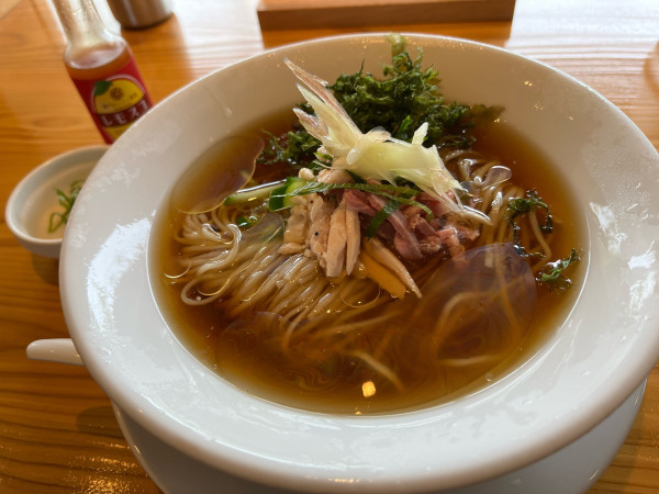 「冷やしラーメン」@麺や句來夢の写真