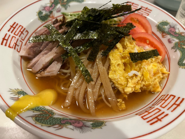 「冷やし中華」@中華料理 山水苑の写真