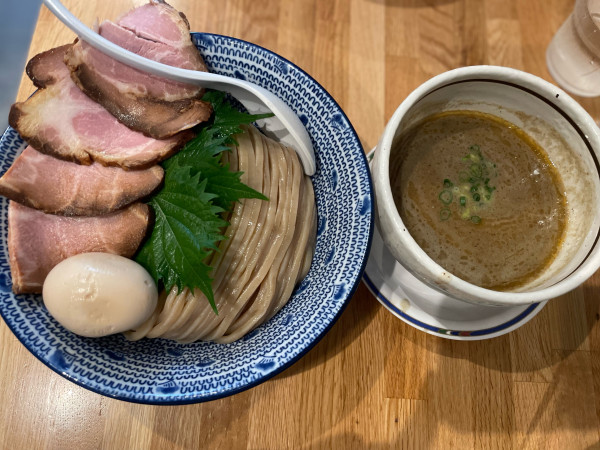 「鶏魚介濃厚つけ麺」@麺也 時しらずの写真