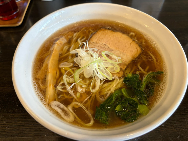 「醤油」@半チャンラーメン たまぞう 下柚木店の写真