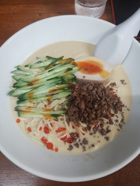 「冷し担々麺」@いちもん軒の写真